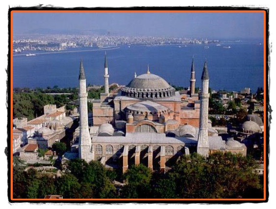 Moscheea Sfanta Sofia din Istanbul Turcia